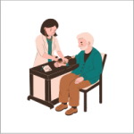 ویزیت پزشک سالمندان در منزل (طب سالمندی)